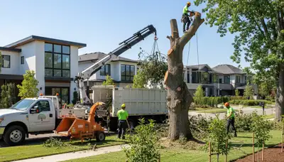 Professional landscaping and tree removal service in Louisville, KY by Chop Chop Tree experts