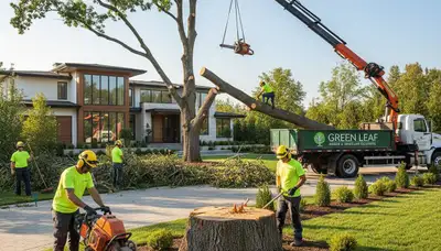 Professional landscaping and tree removal service in Louisville, KY by Chop Chop Tree experts