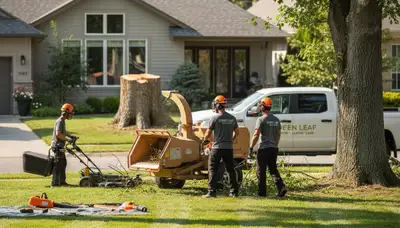 Professional lawn care and tree removal in Louisville, KY by Chop Chop Tree experts