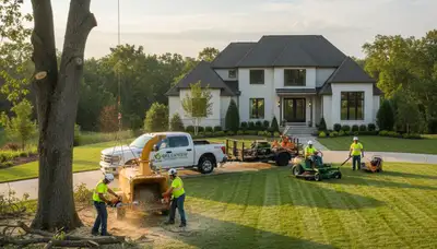Professional lawn care and tree removal in Louisville, KY by Chop Chop Tree experts
