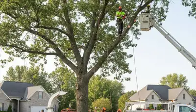 Professional tree removal service in Louisville KY by certified arborists