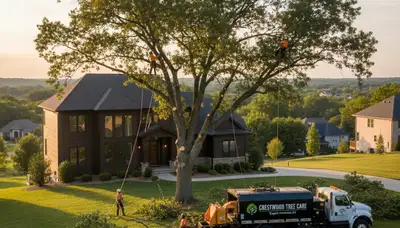 Professional tree removal service in Louisville KY by certified arborists