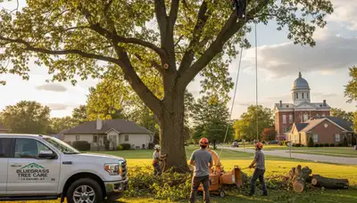 Professional tree removal service in Louisville KY by certified arborists