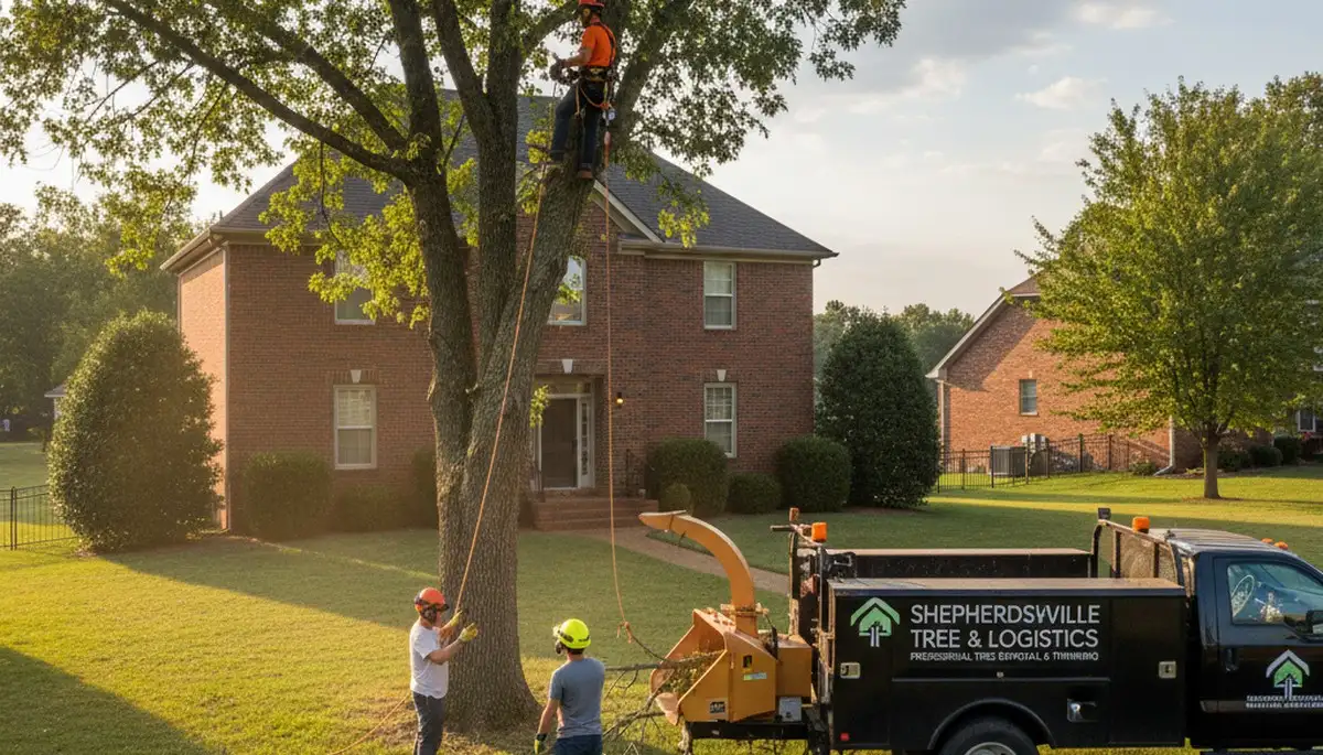 Professional tree removal service in Louisville KY by expert arborists