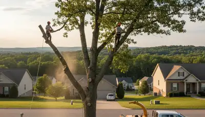 Professional tree removal service in Louisville KY by certified arborists